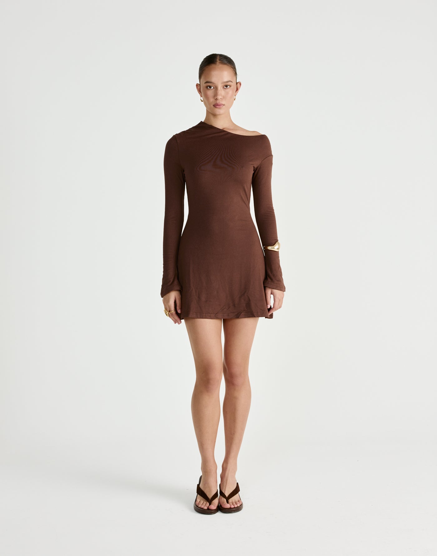  - Women's Dress - Charcoal Clothing