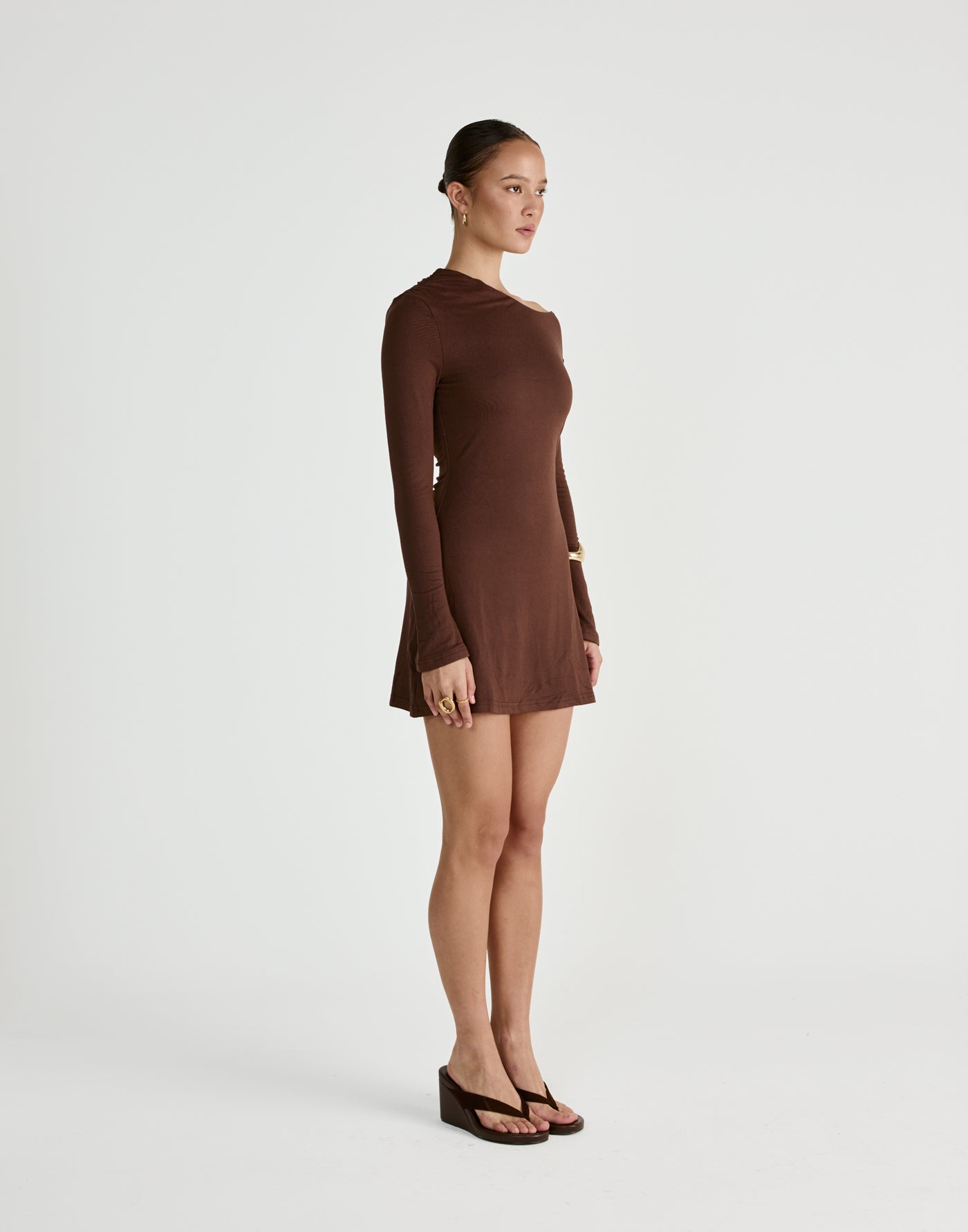  - Women's Dress - Charcoal Clothing