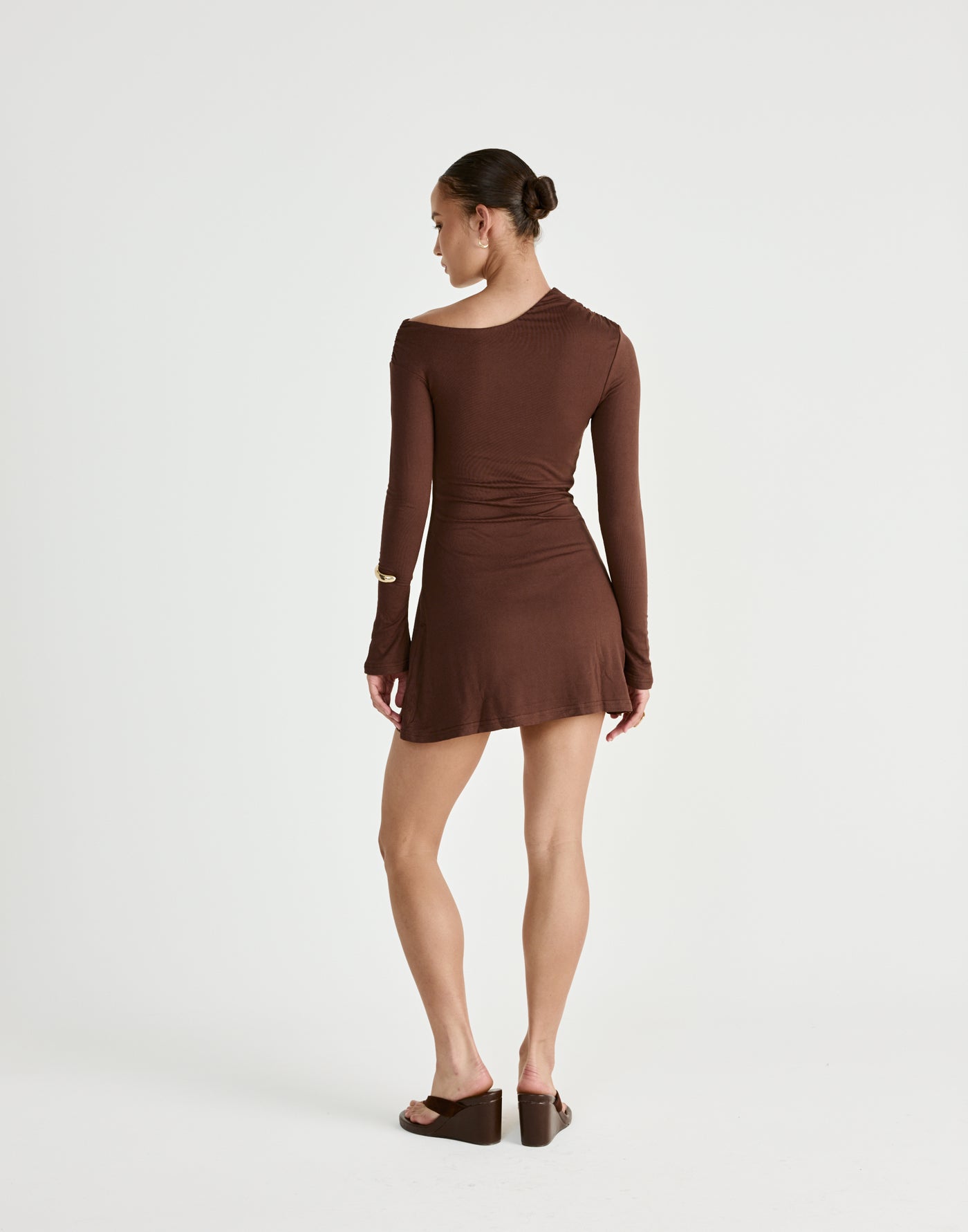  - Women's Dress - Charcoal Clothing