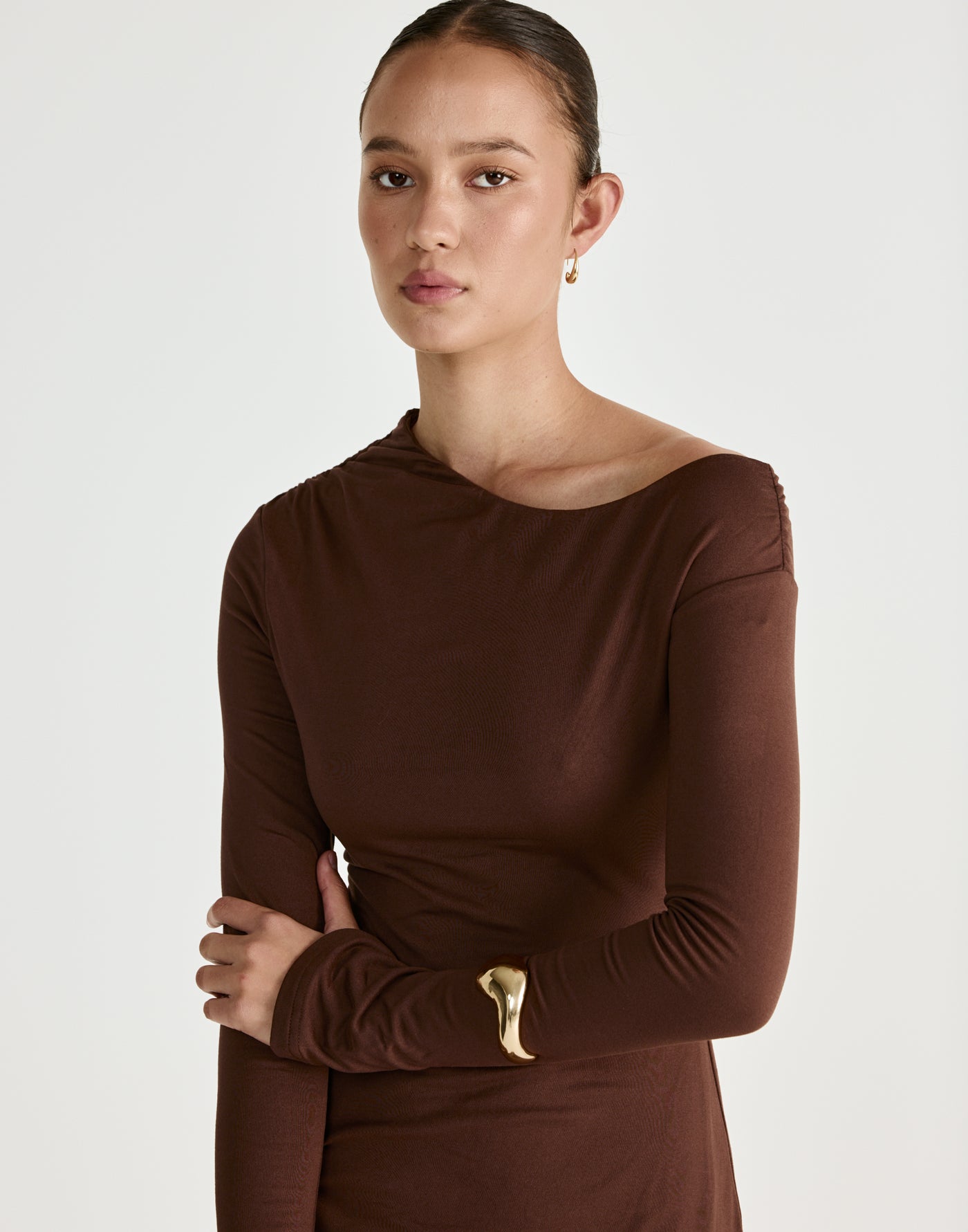  - Women's Dress - Charcoal Clothing