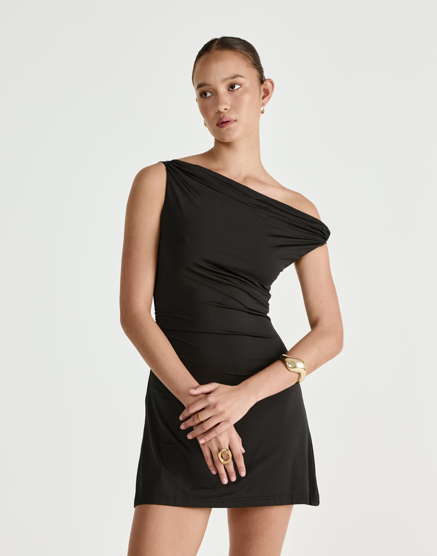  - Women's Dress - Charcoal Clothing