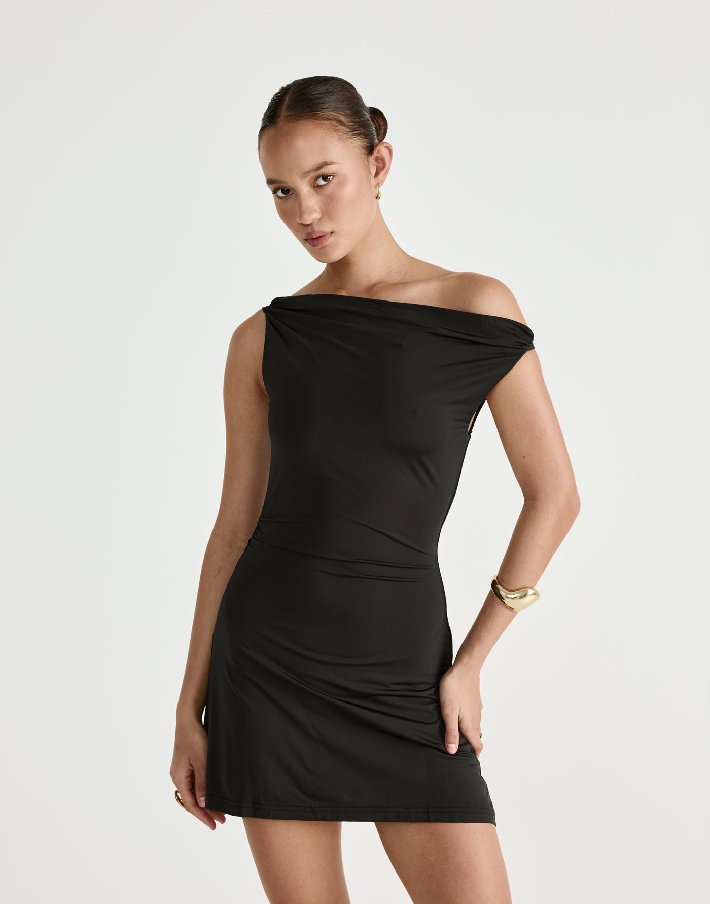  - Women's Dress - Charcoal Clothing