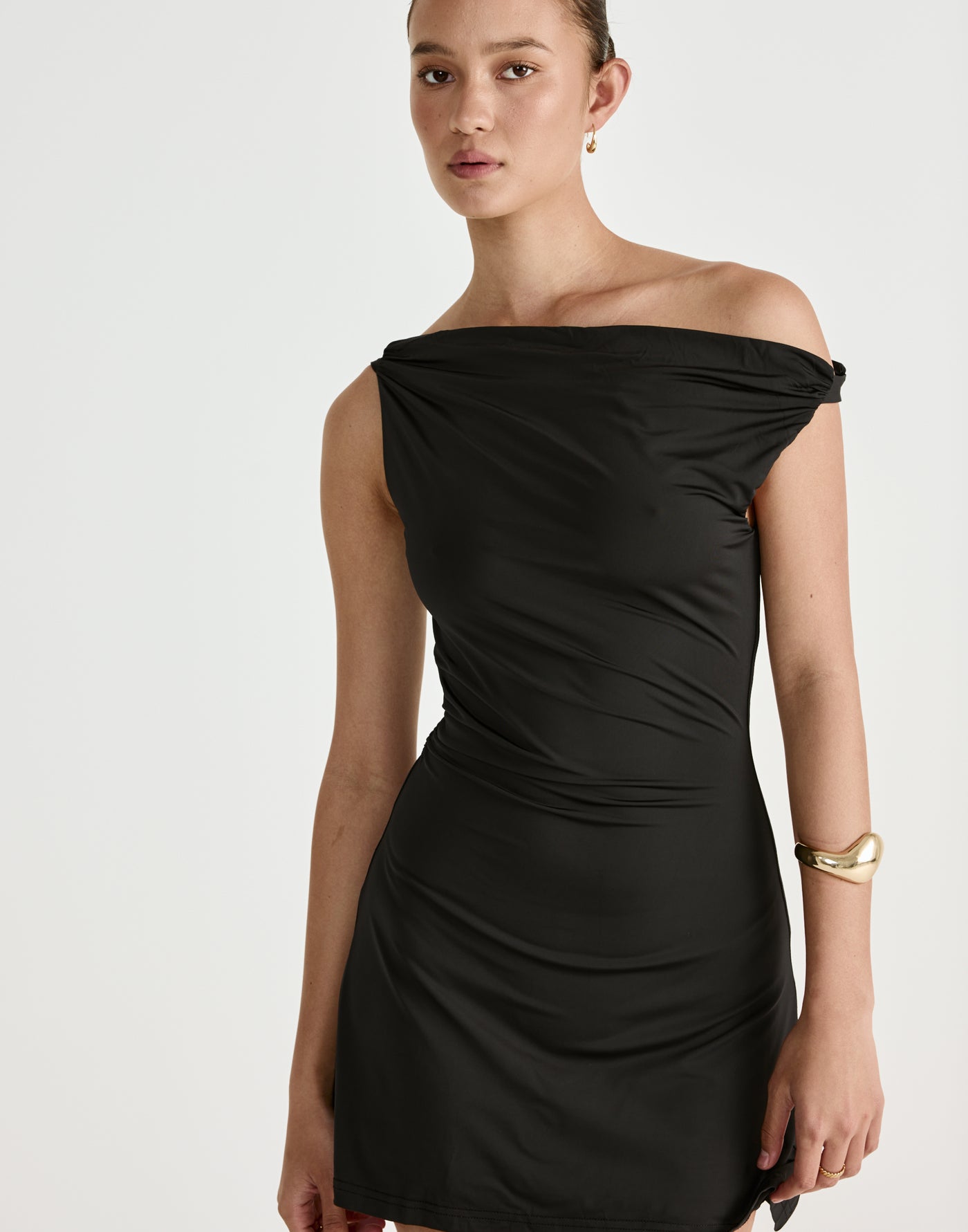  - Women's Dress - Charcoal Clothing