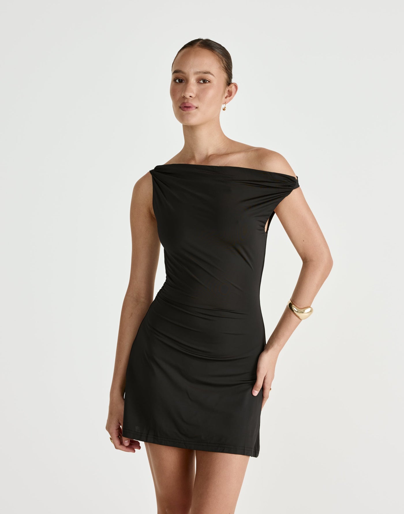 - Women's Dress - Charcoal Clothing