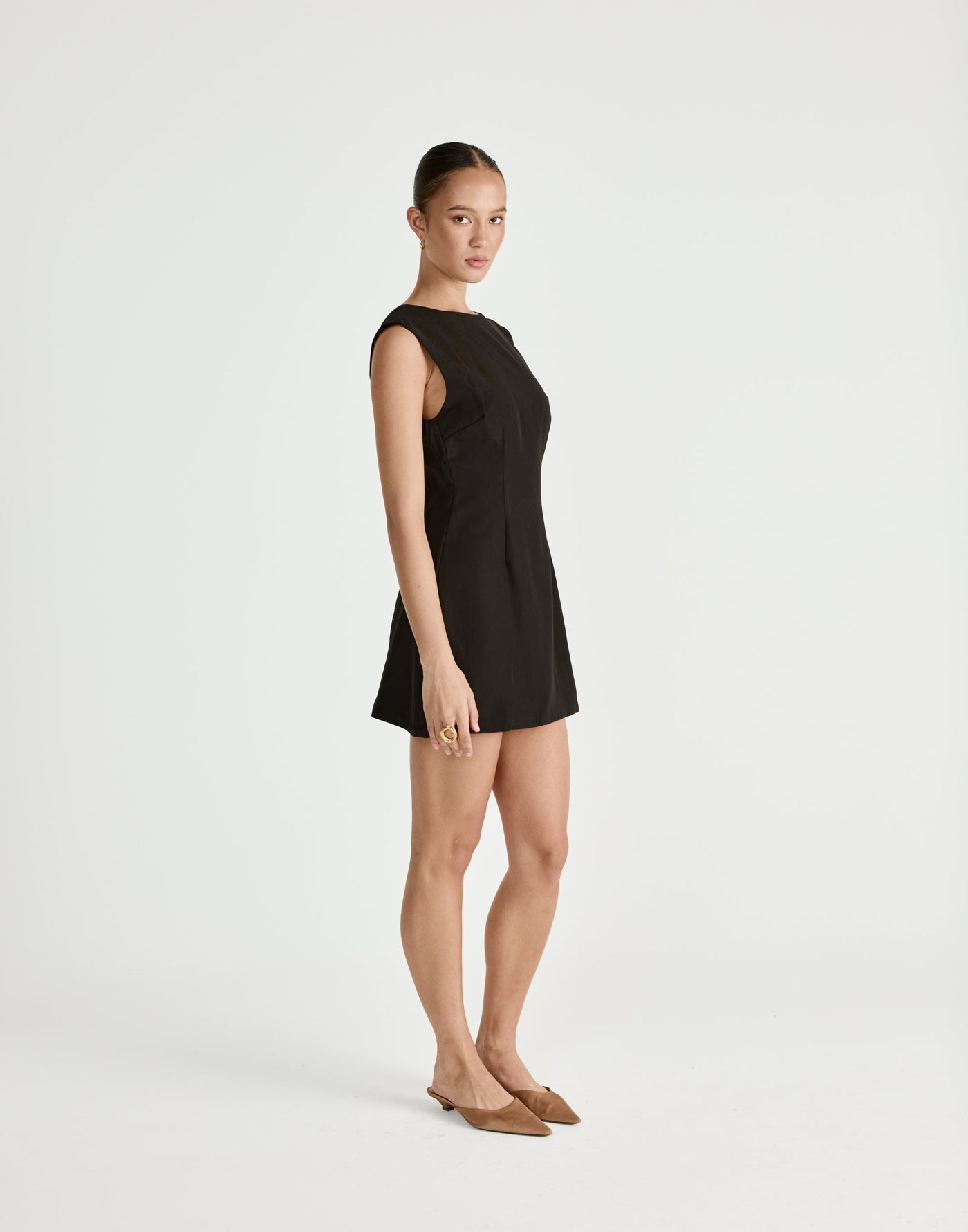  - Women's Dress - Charcoal Clothing