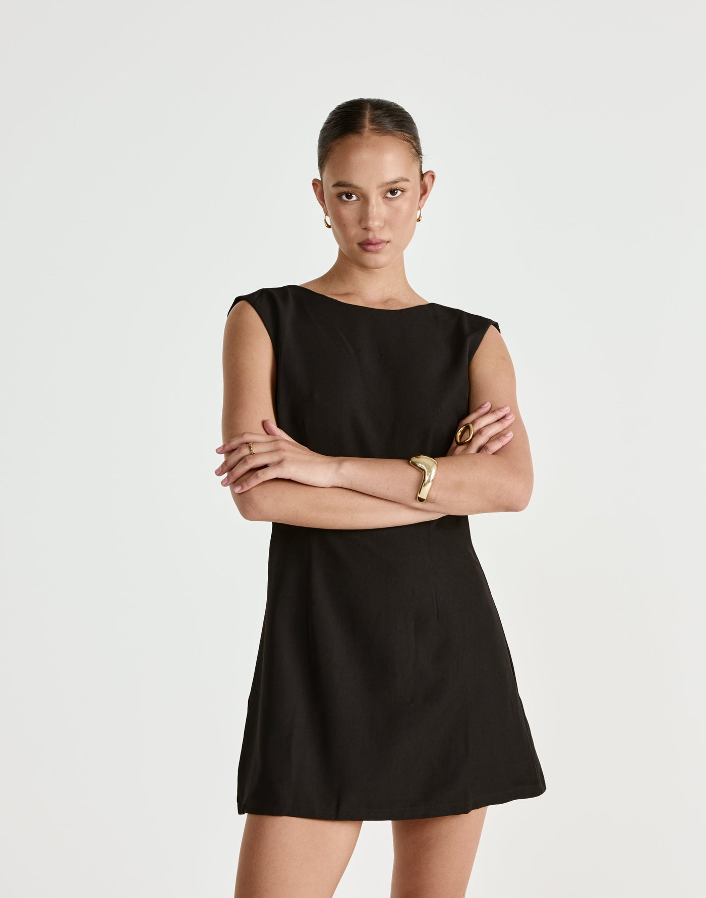  - Women's Dress - Charcoal Clothing