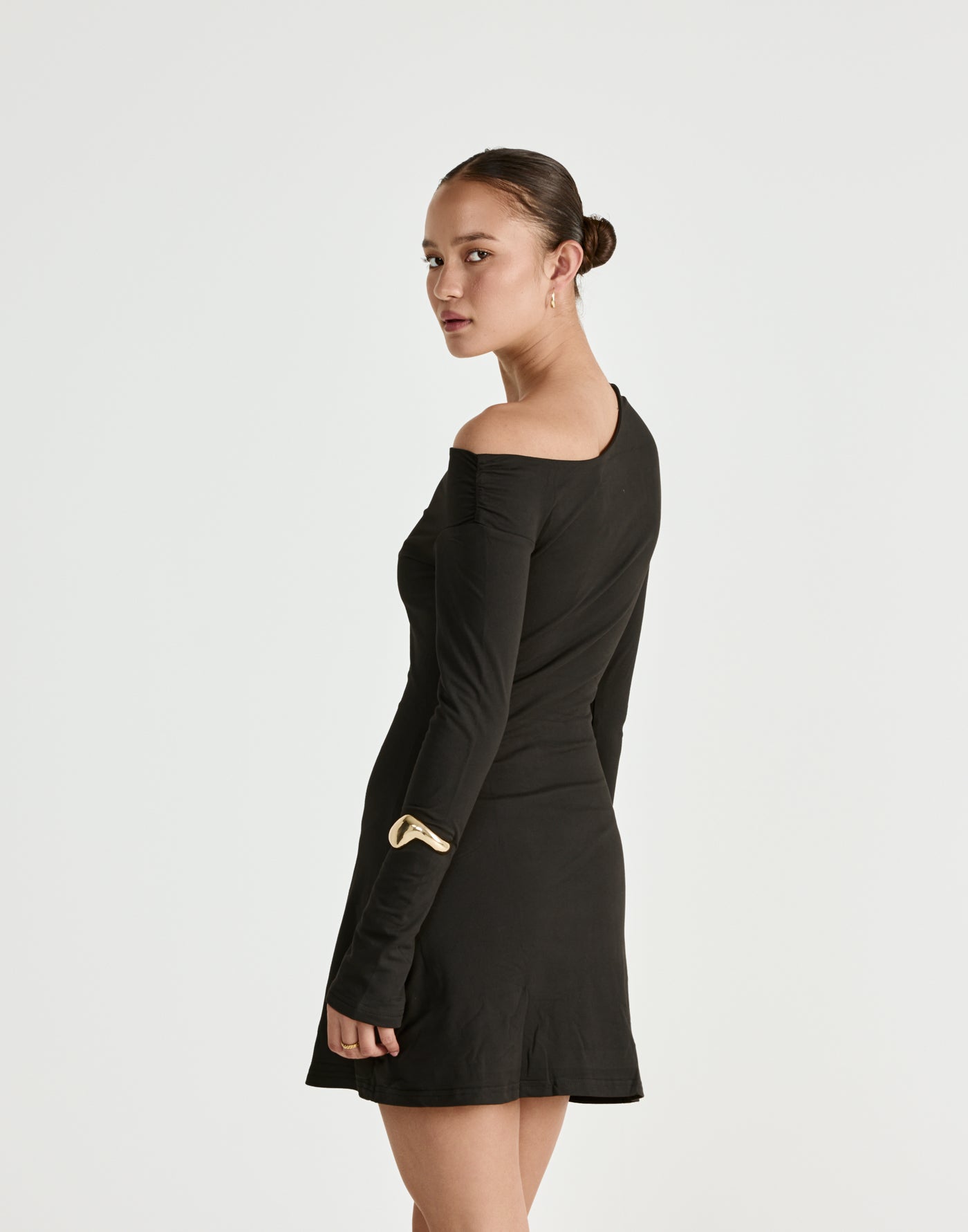 - Women's Dress - Charcoal Clothing