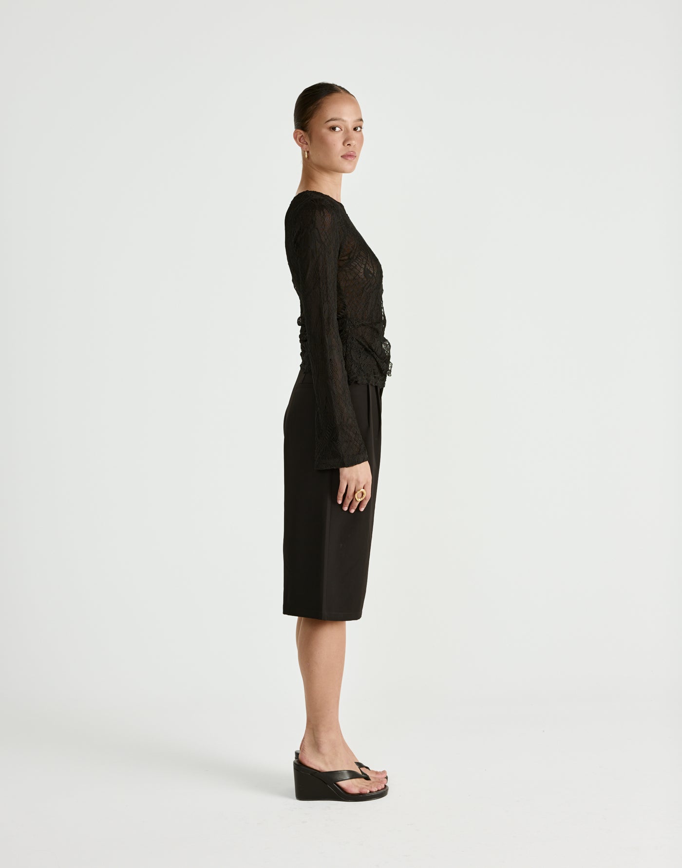  - Women's Top - Charcoal Clothing