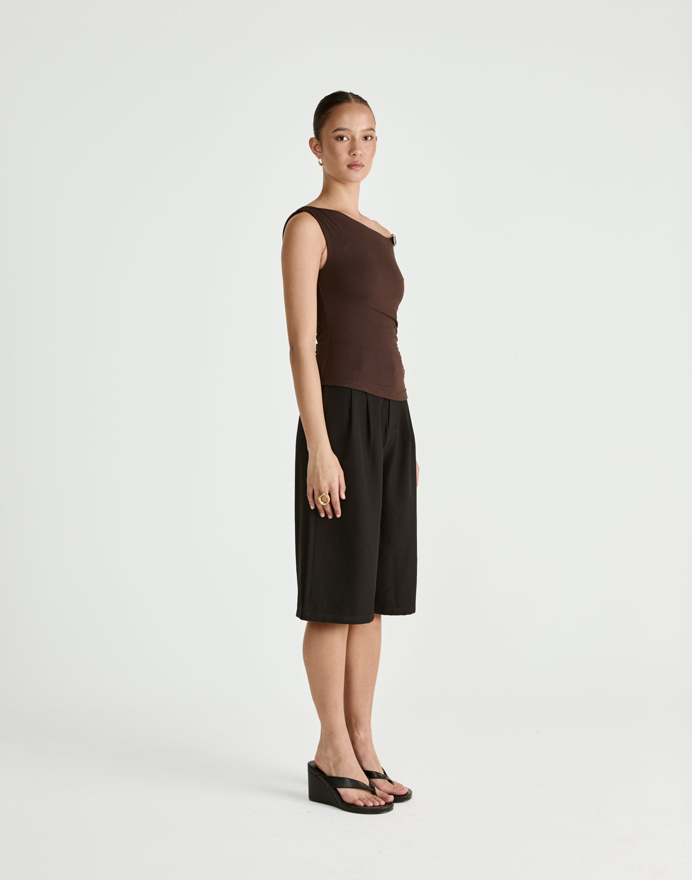  - Women's Top - Charcoal Clothing
