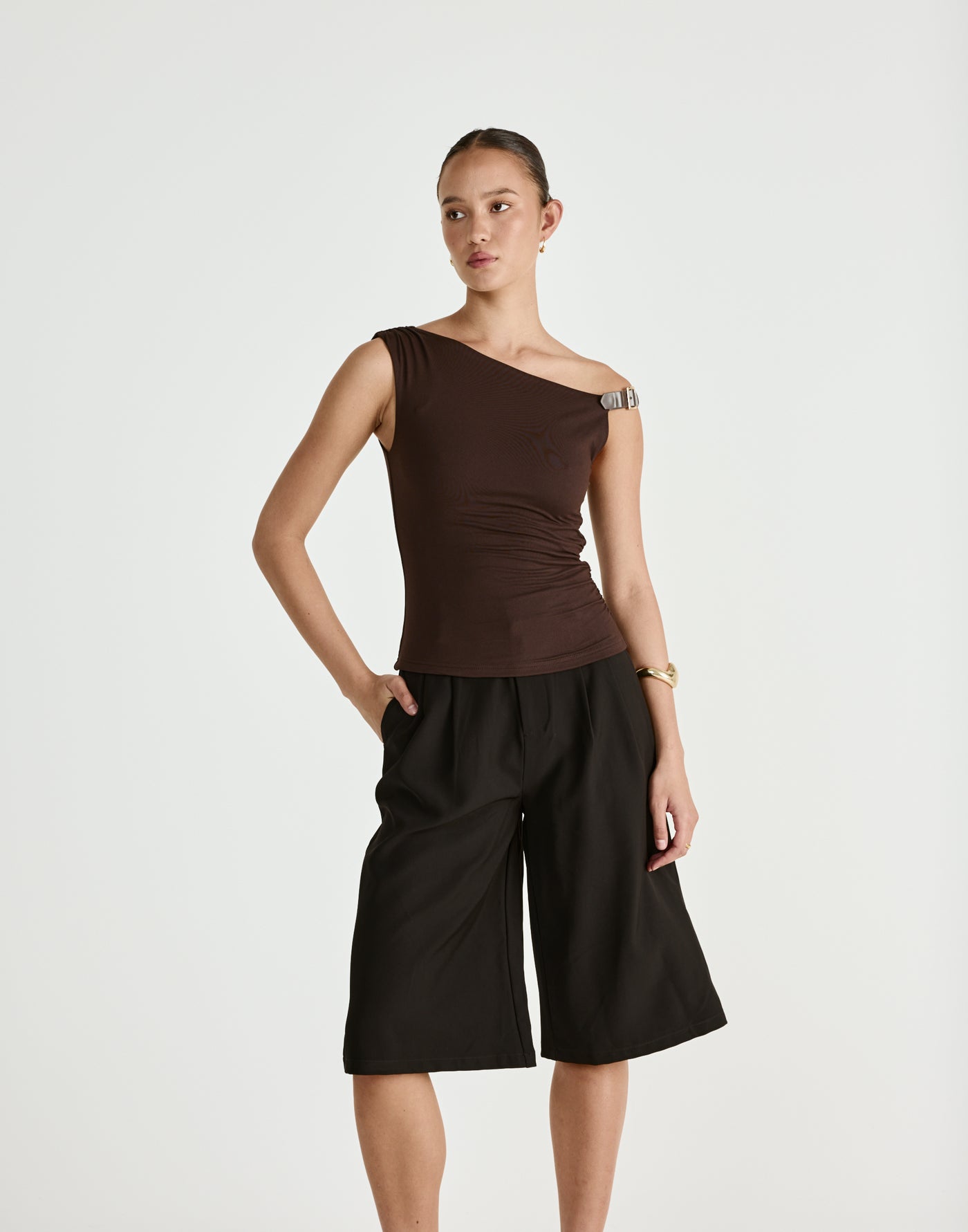  - Women's Top - Charcoal Clothing