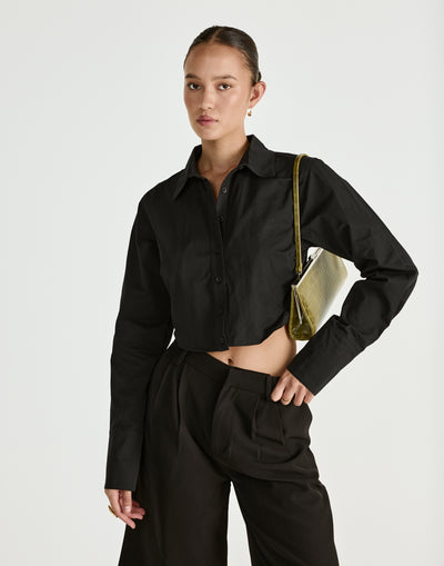  - Women's Top - Charcoal Clothing