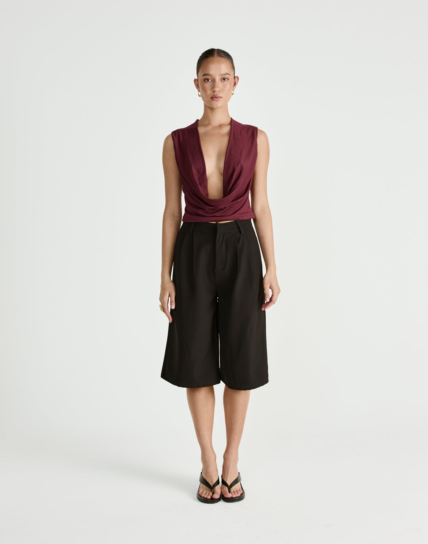  - Women's Top - Charcoal Clothing