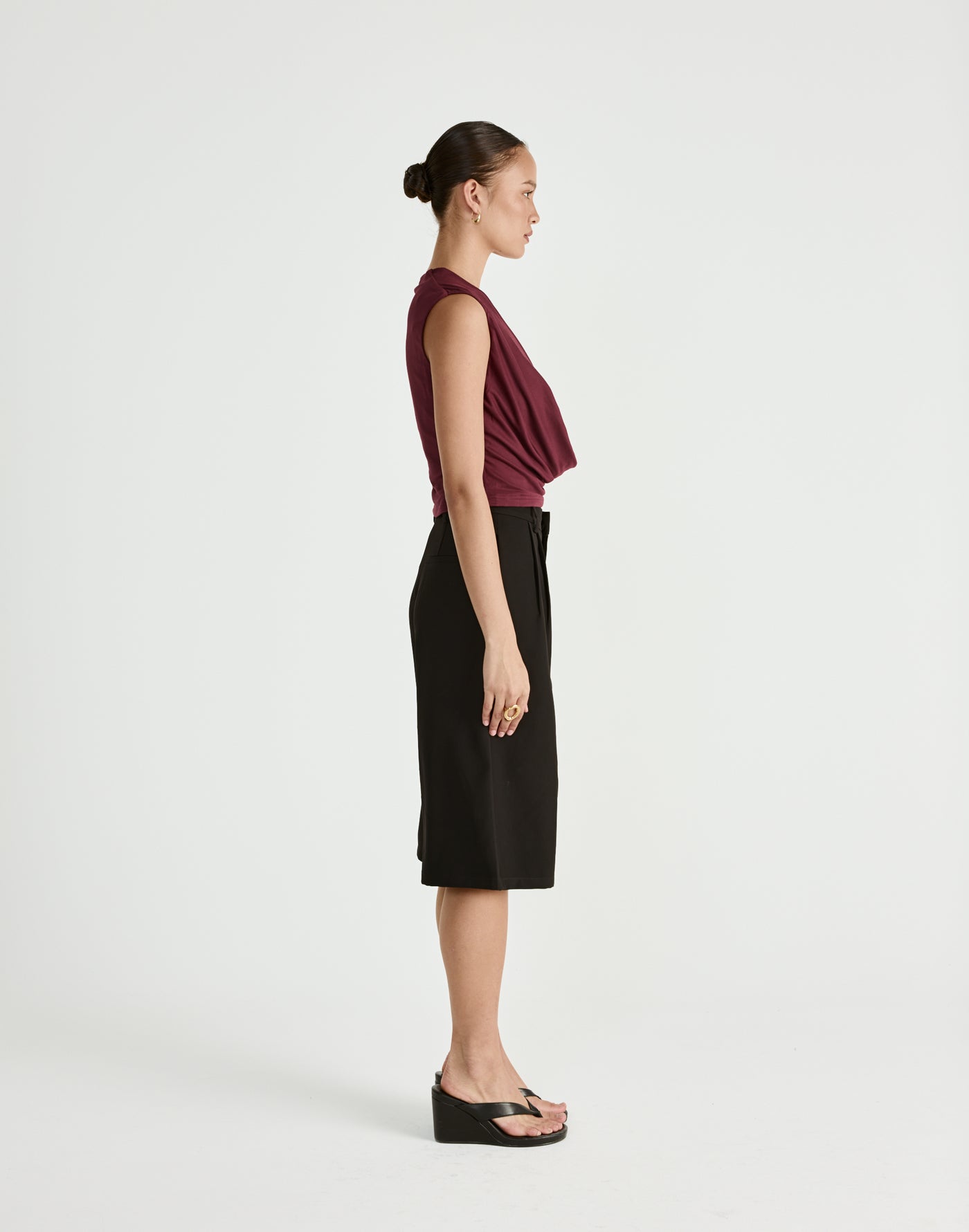  - Women's Top - Charcoal Clothing