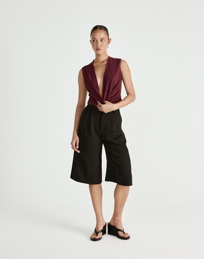  - Women's Top - Charcoal Clothing