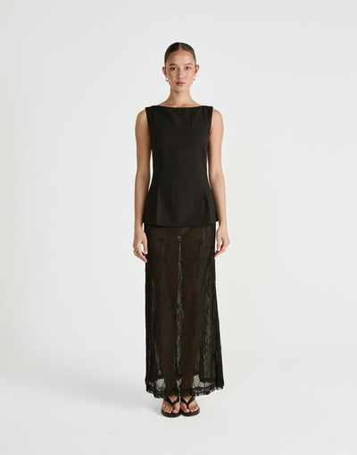  - Women's Top - Charcoal Clothing