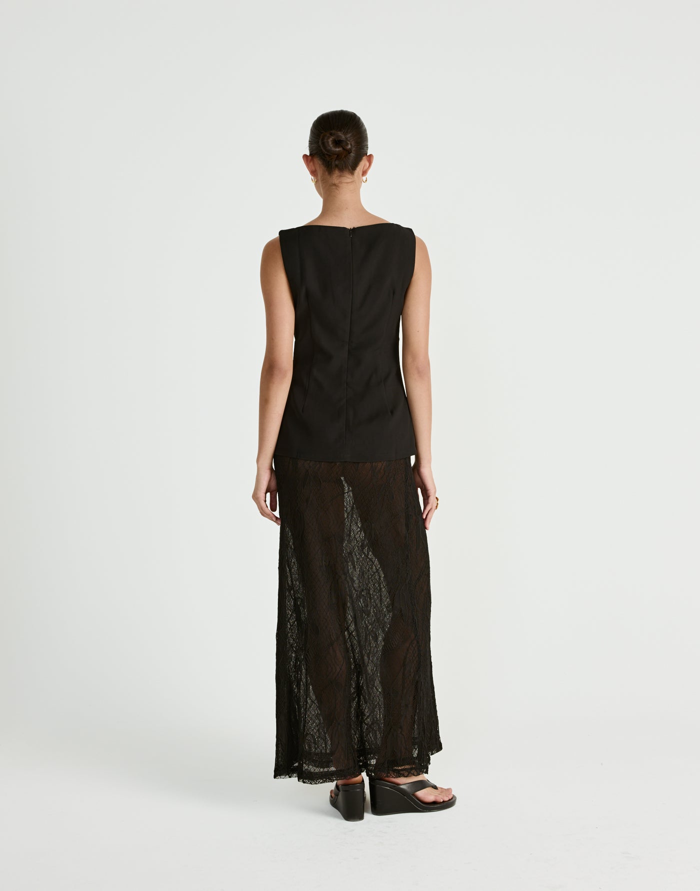  - Women's Skirt - Charcoal Clothing