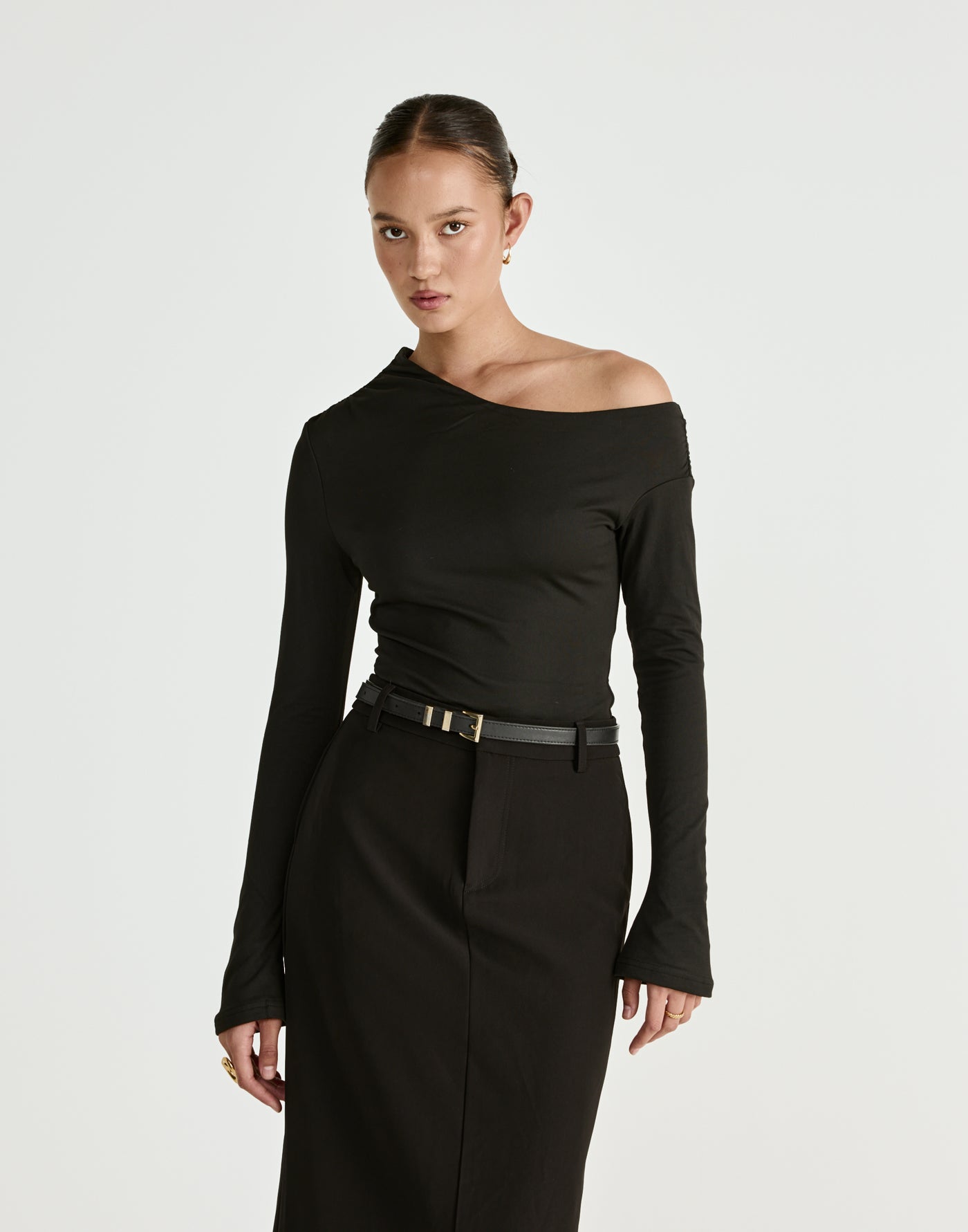  - Women's Top - Charcoal Clothing