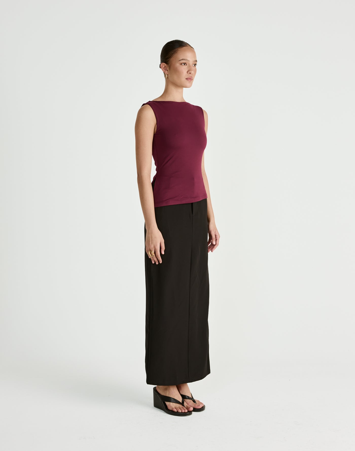  - Women's Dress - Charcoal Clothing