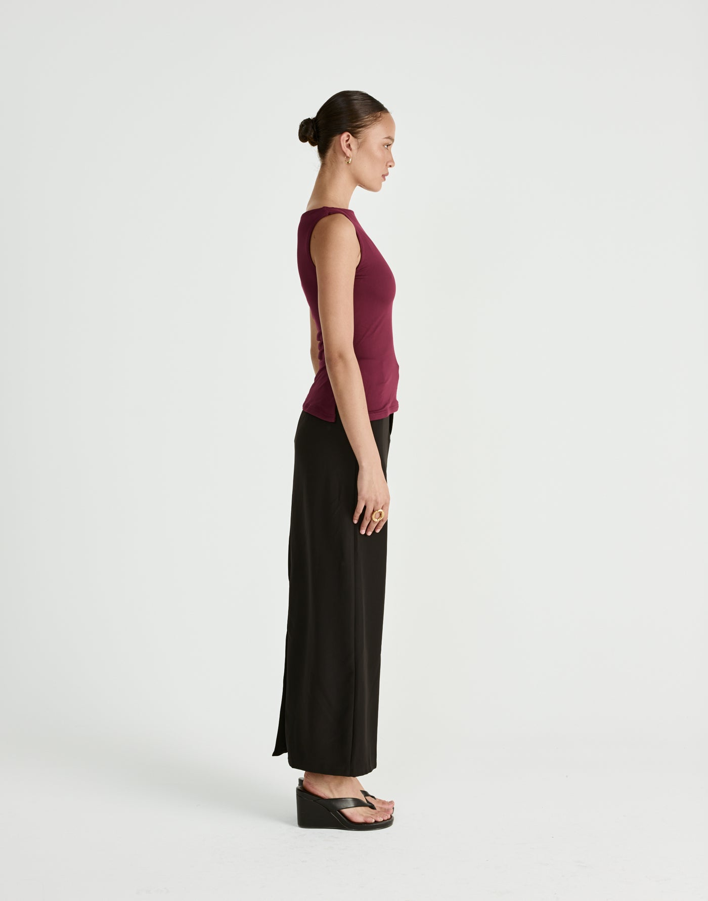  - Women's Dress - Charcoal Clothing