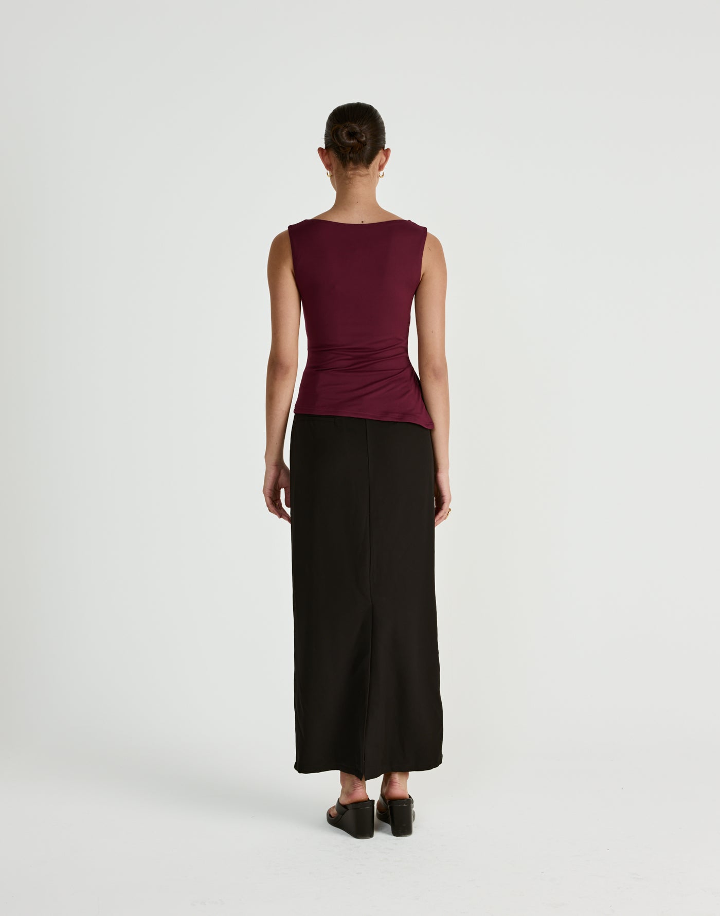  - Women's Dress - Charcoal Clothing