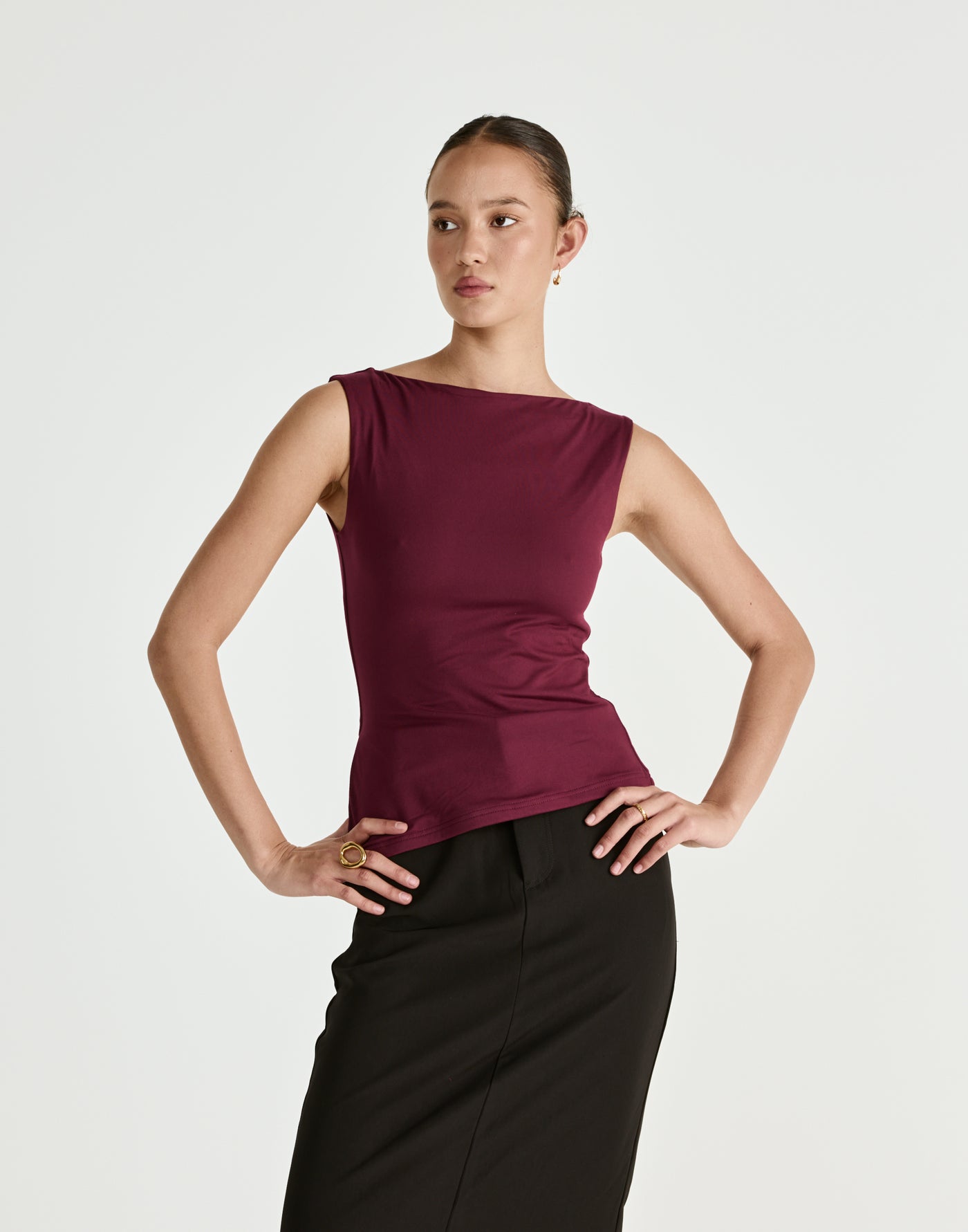  - Women's Dress - Charcoal Clothing