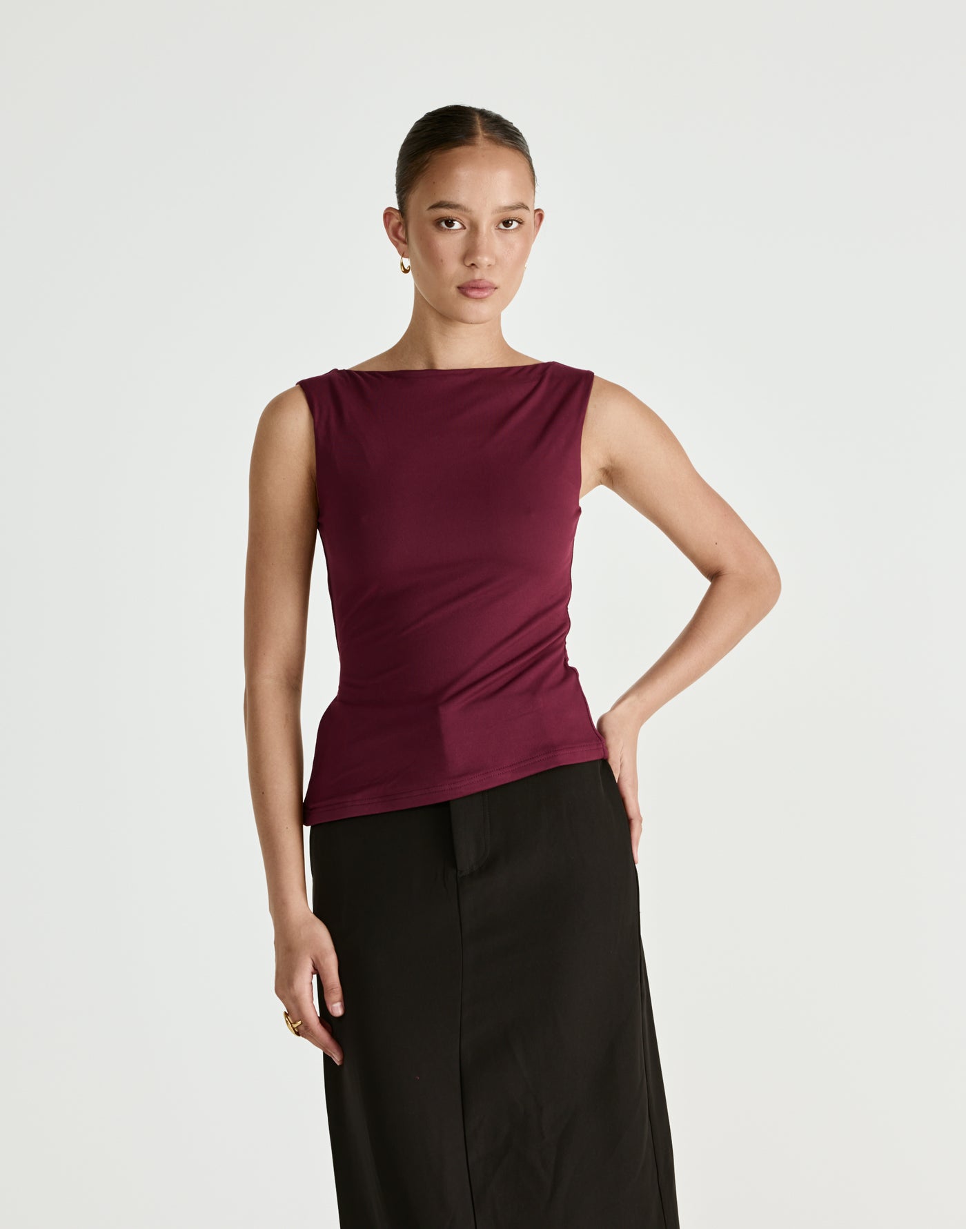  - Women's Dress - Charcoal Clothing