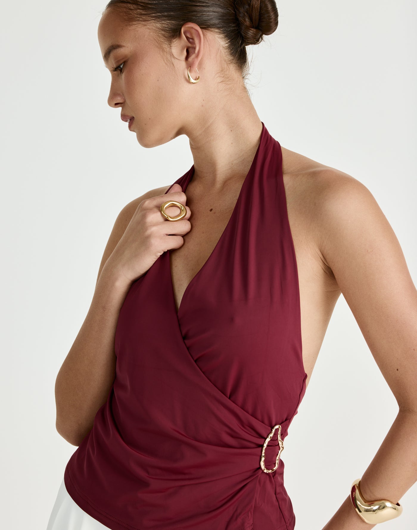  - Women's Top - Charcoal Clothing
