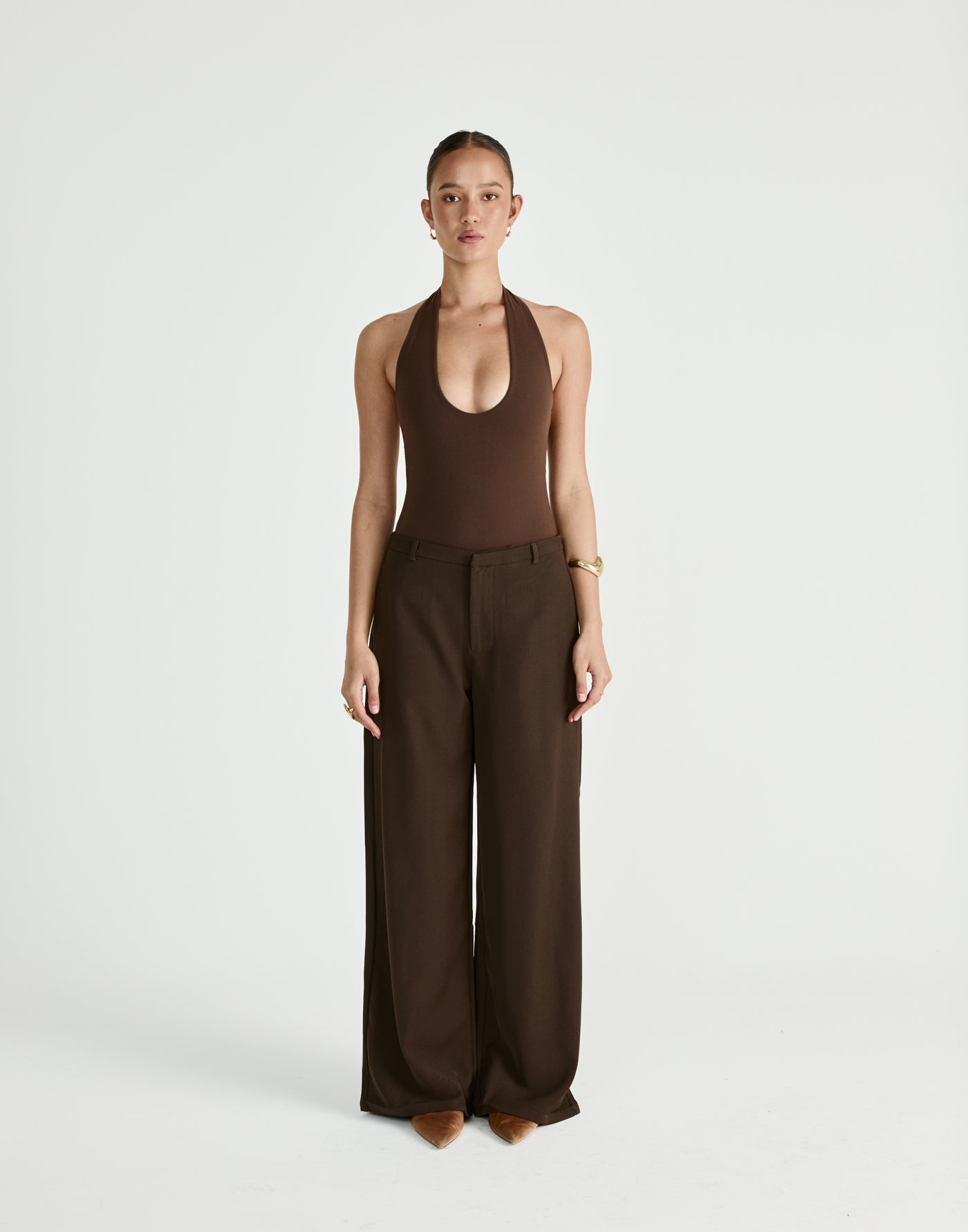  - Women's Bodysuit - Charcoal Clothing