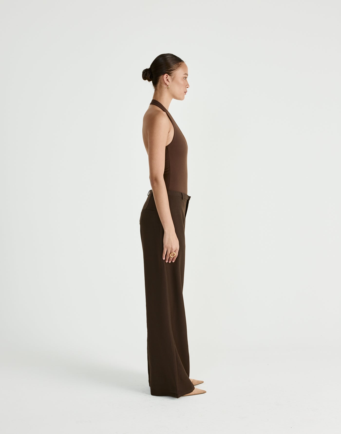  - Women's Bodysuit - Charcoal Clothing