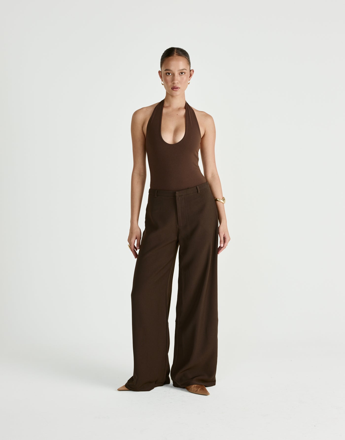  - Women's Bodysuit - Charcoal Clothing