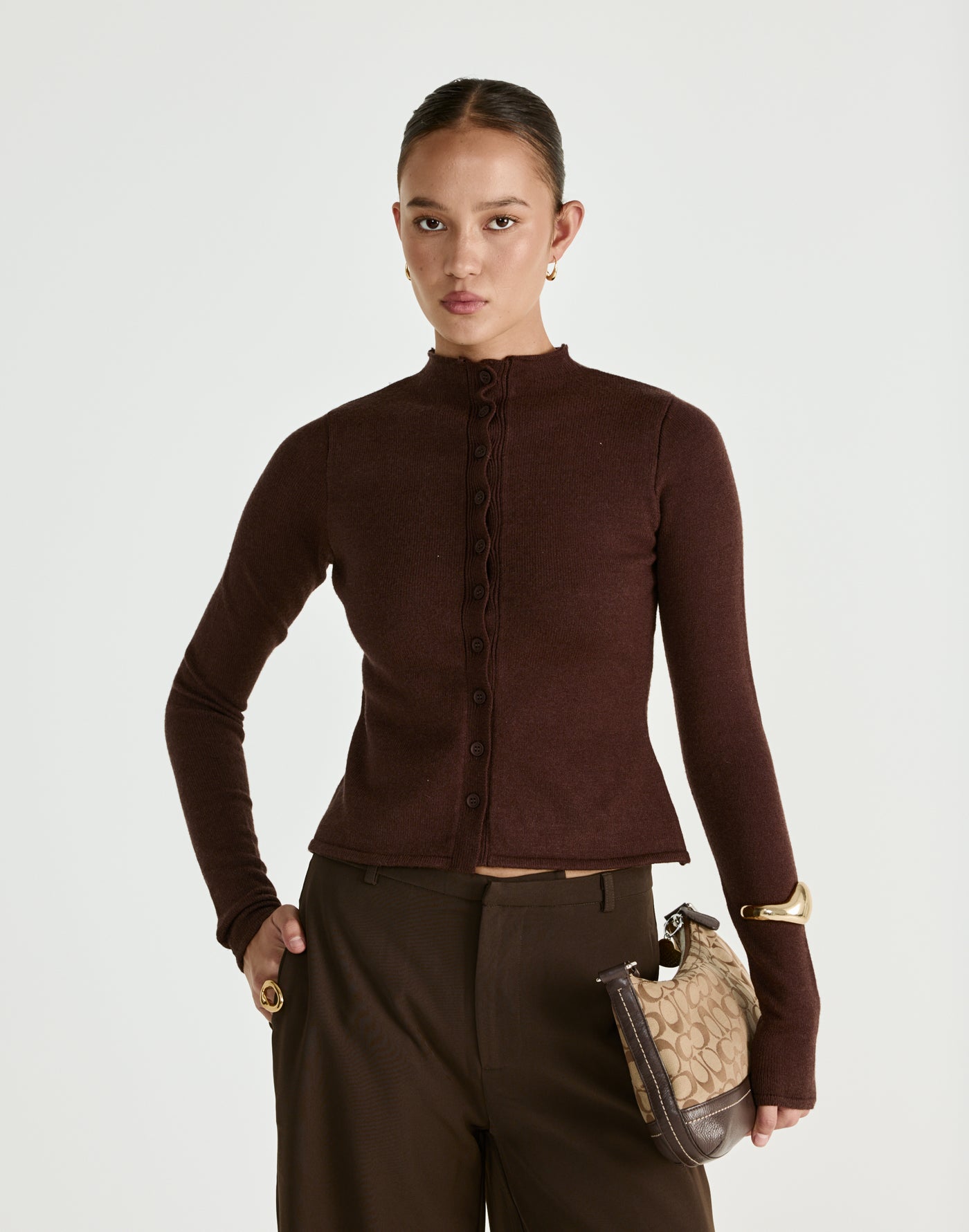  - Women's Top - Charcoal Clothing