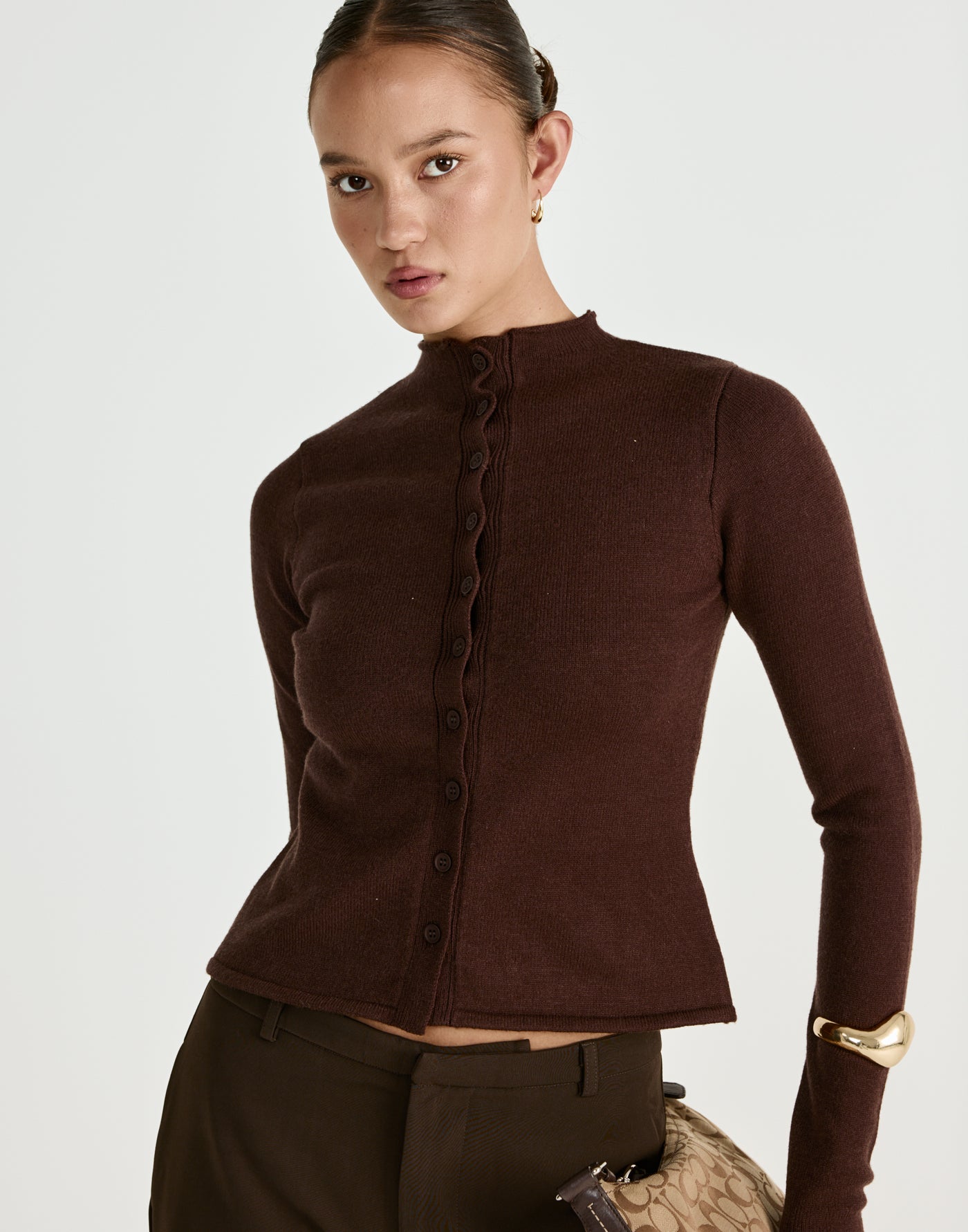  - Women's Top - Charcoal Clothing