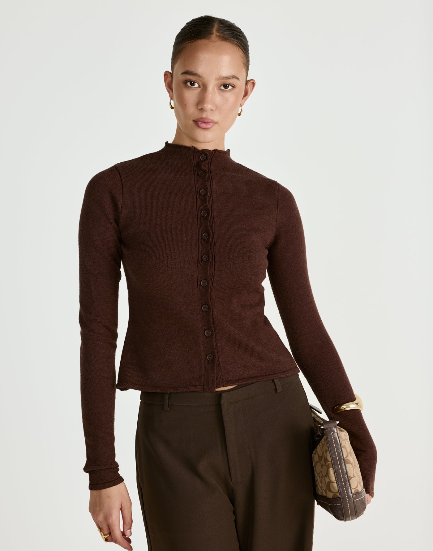  - Women's Top - Charcoal Clothing