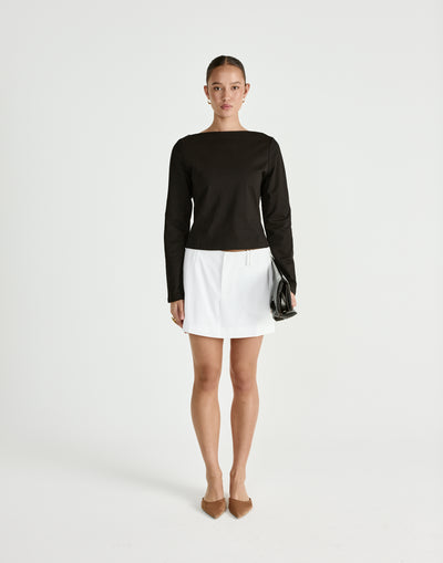  - Women's Top - Charcoal Clothing