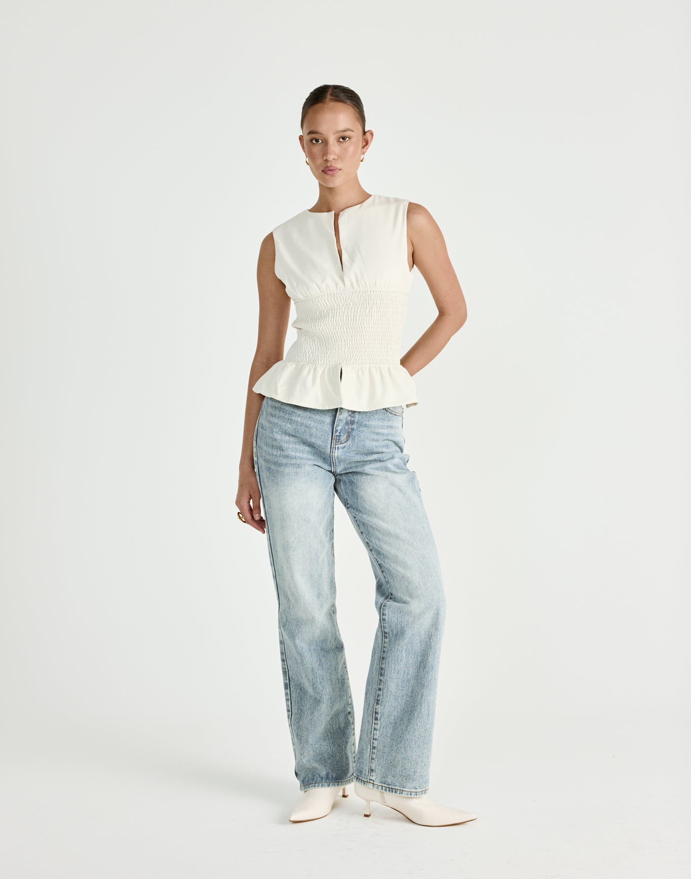  - Women's Top - Charcoal Clothing