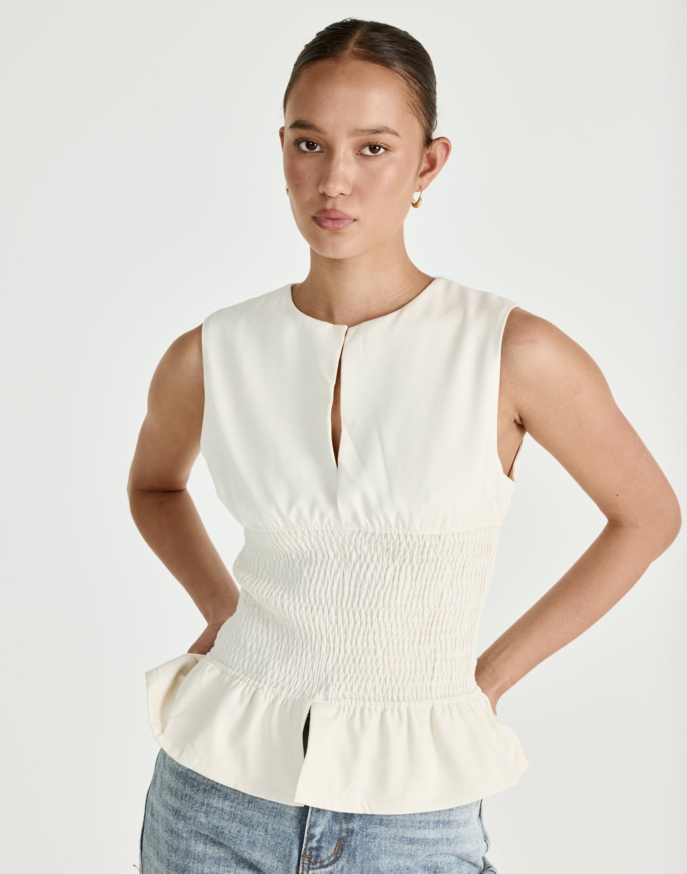  - Women's Top - Charcoal Clothing