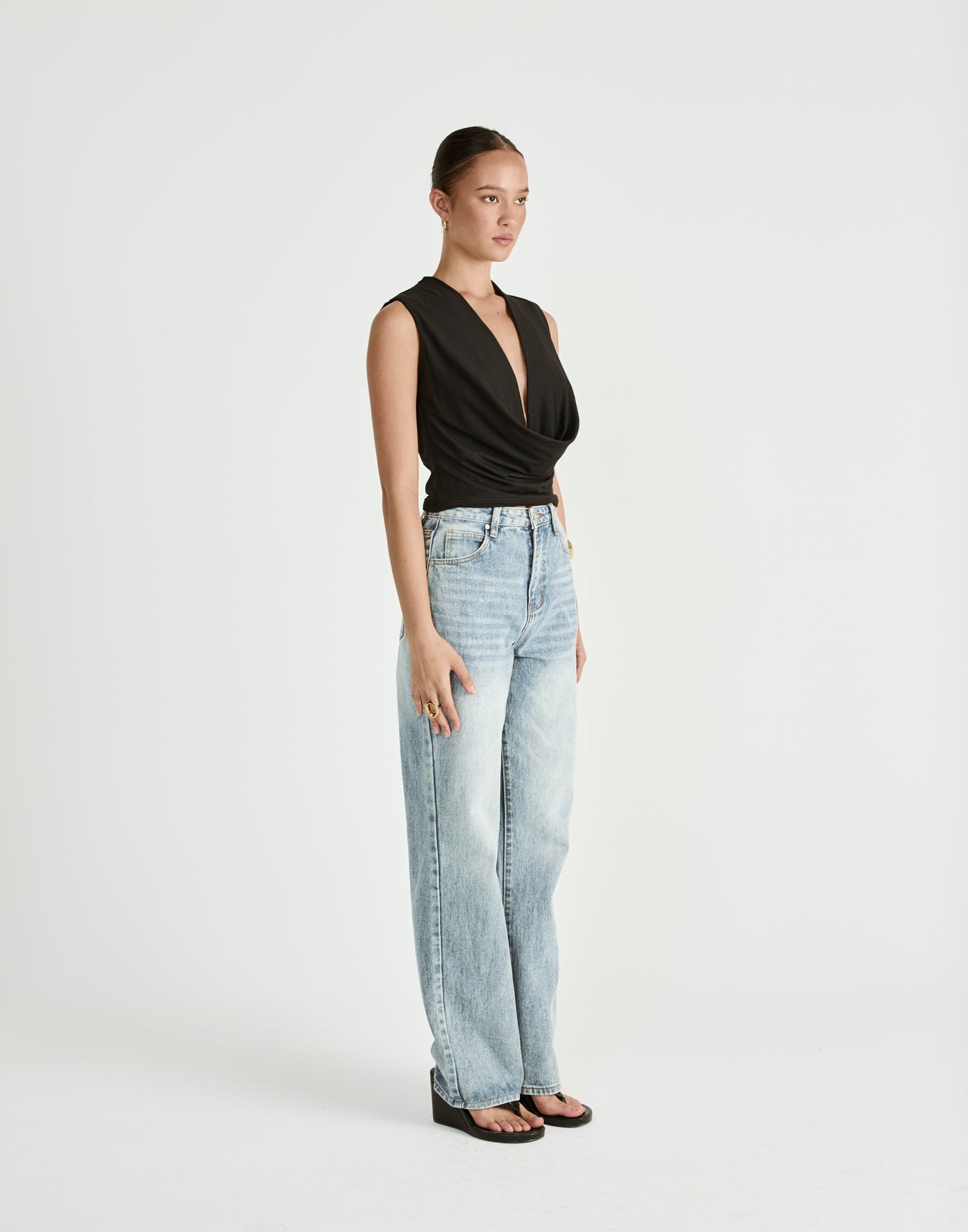  - Women's Top - Charcoal Clothing