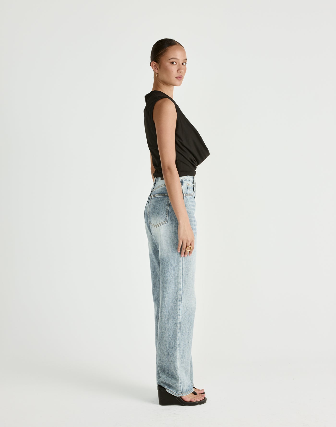  - Women's Top - Charcoal Clothing