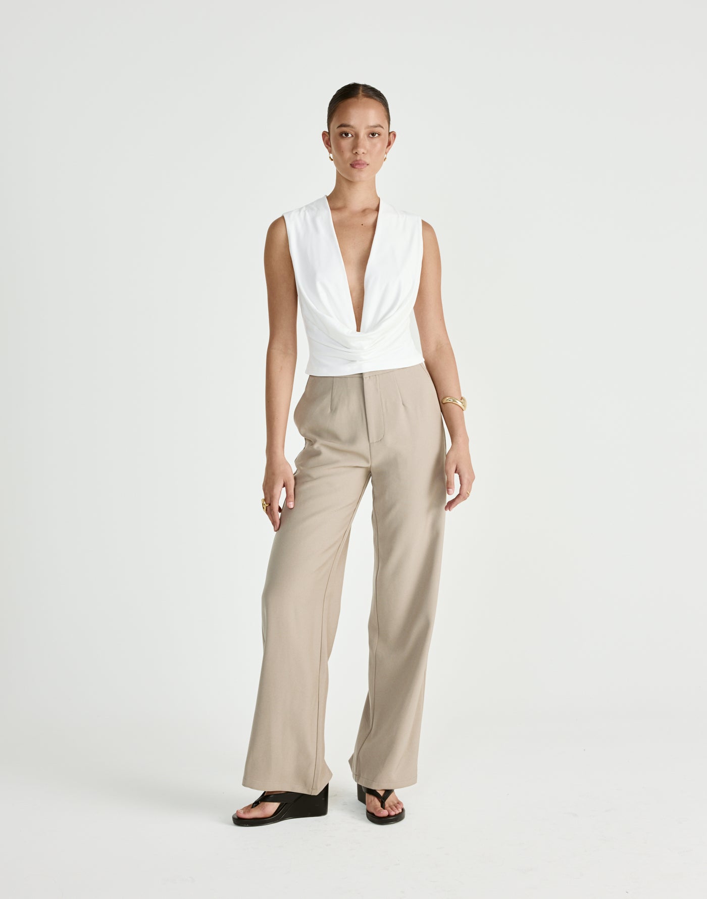  - Women's Top - Charcoal Clothing