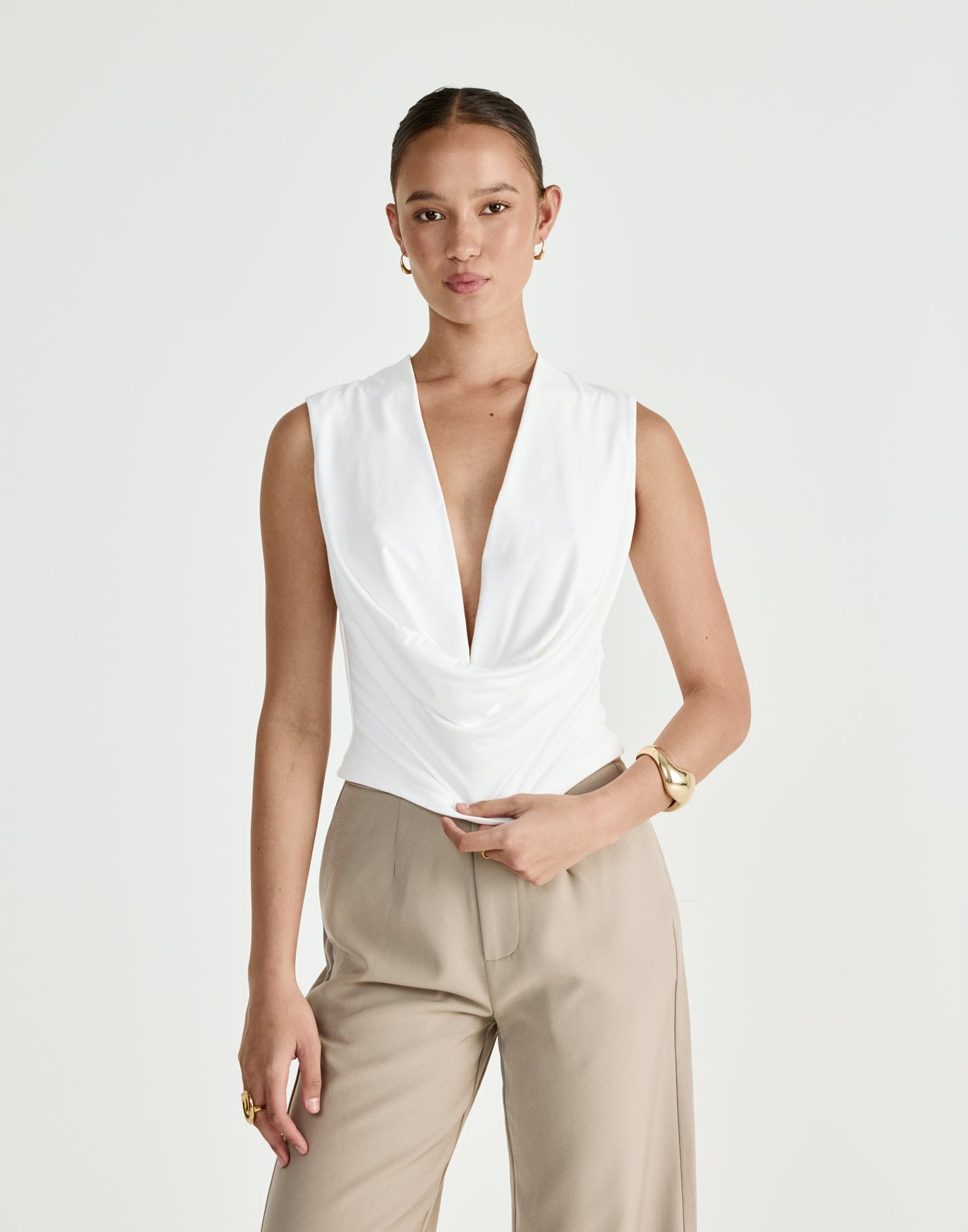  - Women's Top - Charcoal Clothing
