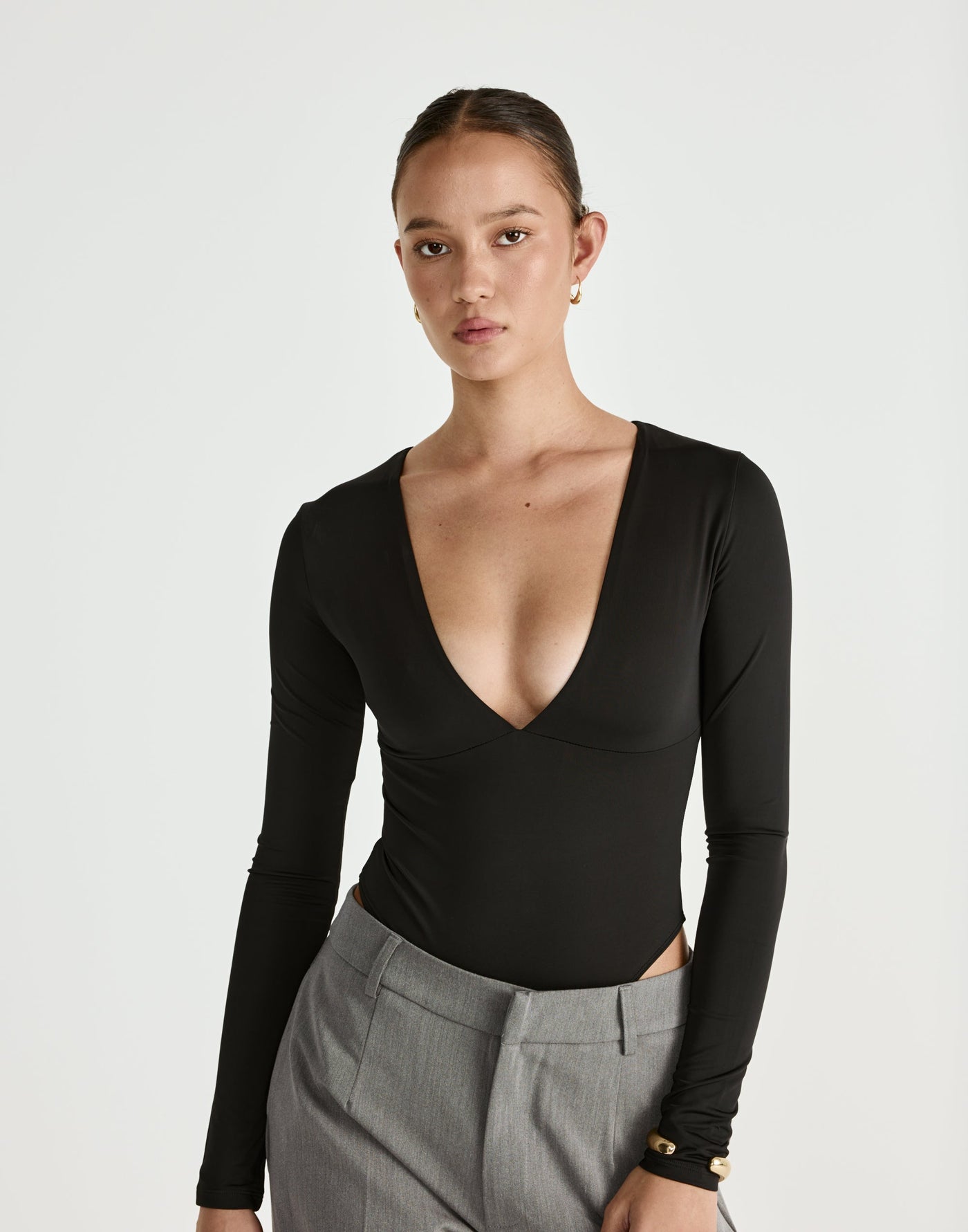  - Women's Top - Charcoal Clothing