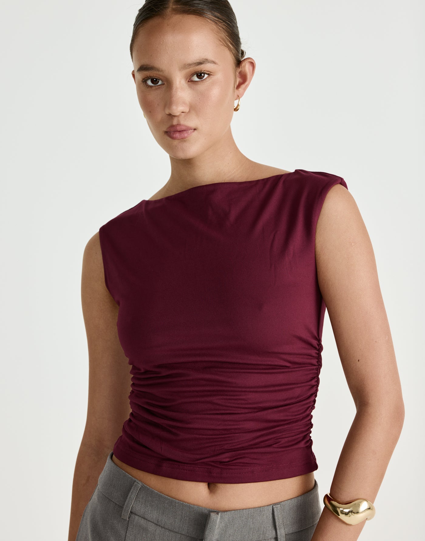  - Women's Dress - Charcoal Clothing