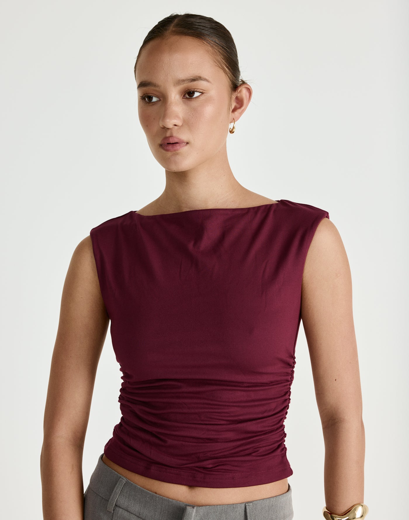  - Women's Dress - Charcoal Clothing