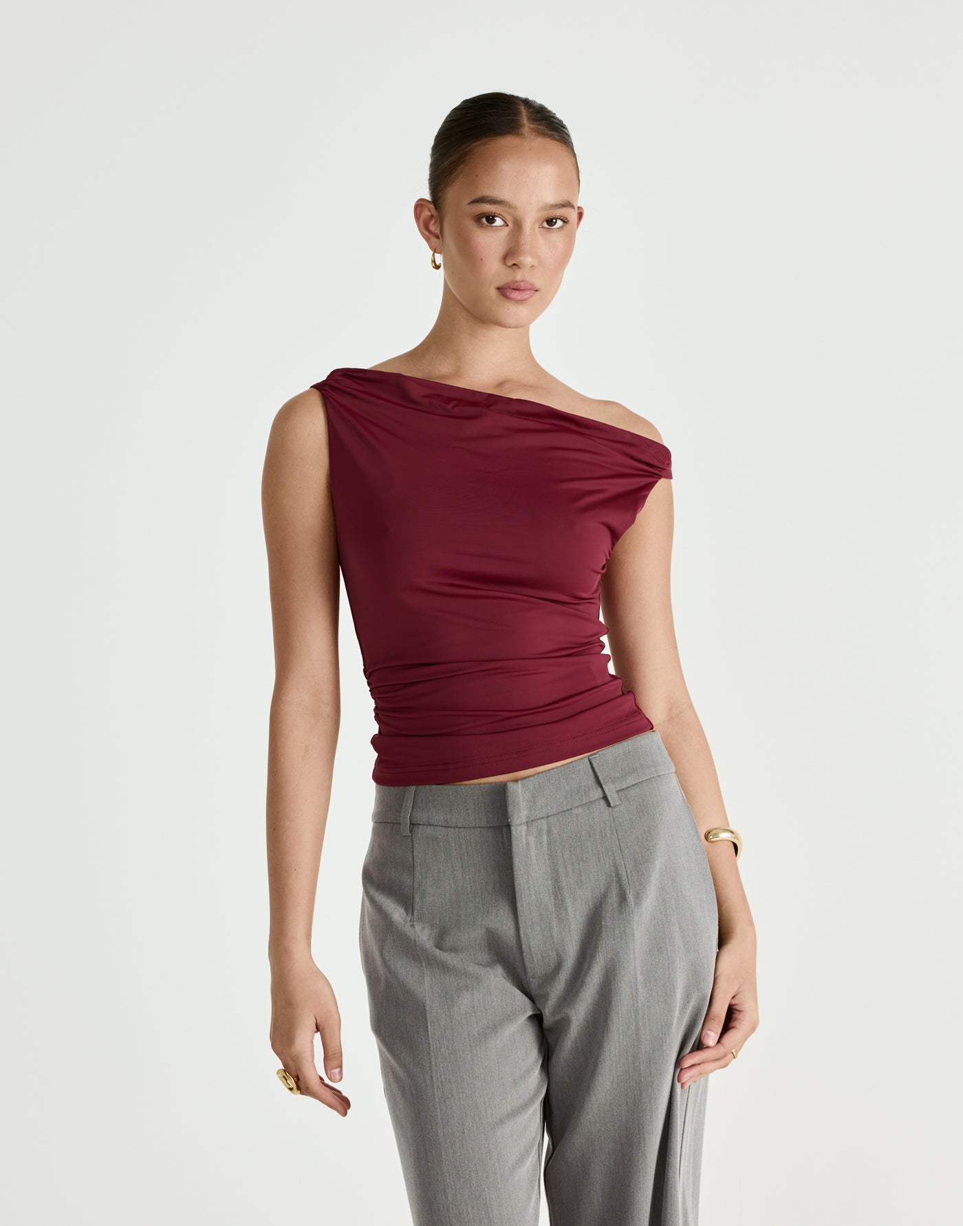  - Women's Top - Charcoal Clothing