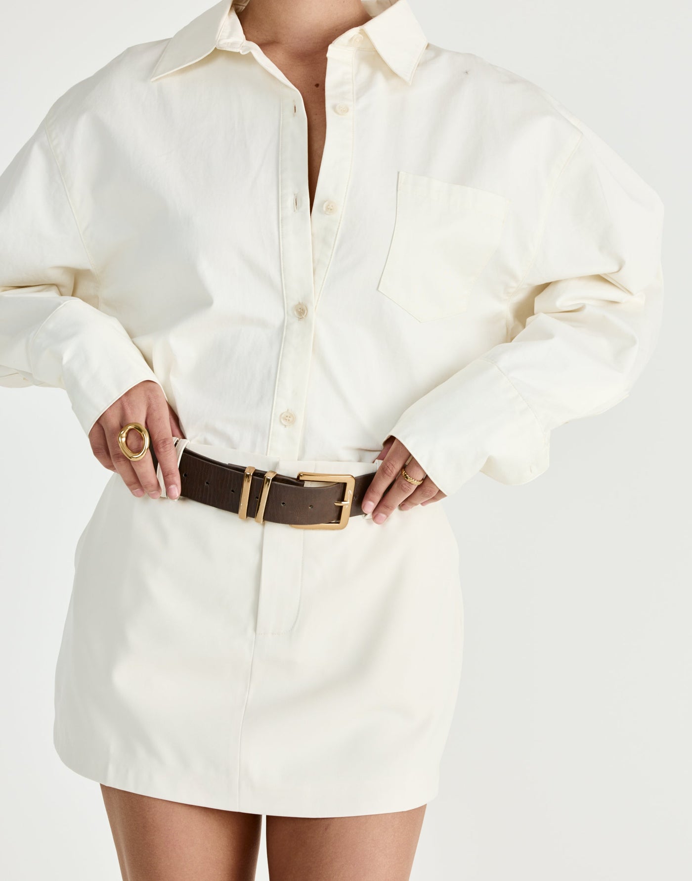  - Women's Skirt - Charcoal Clothing