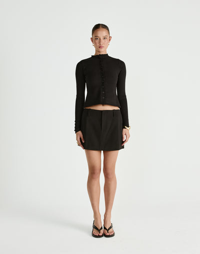  - Women's Skirt - Charcoal Clothing