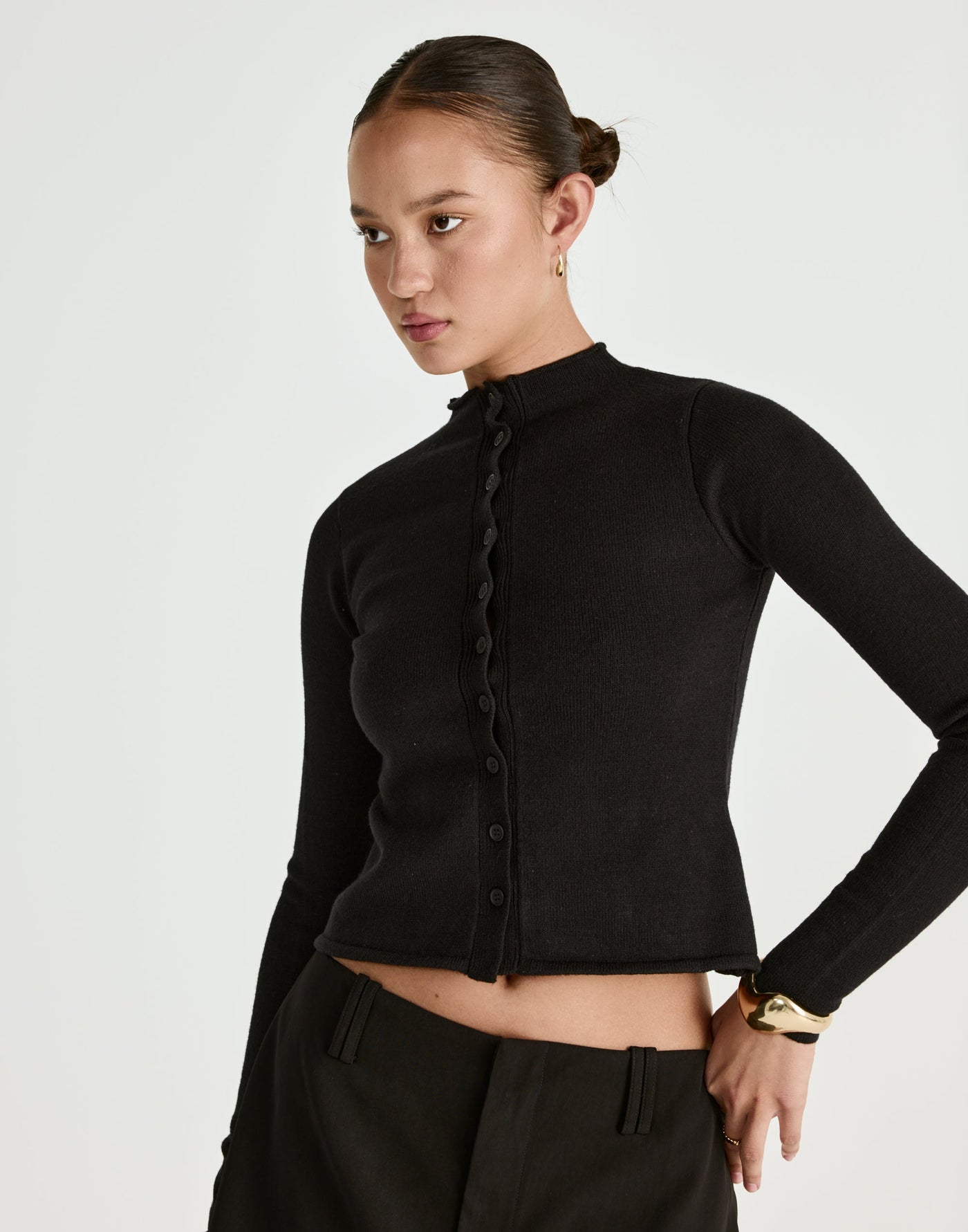  - Women's Top - Charcoal Clothing