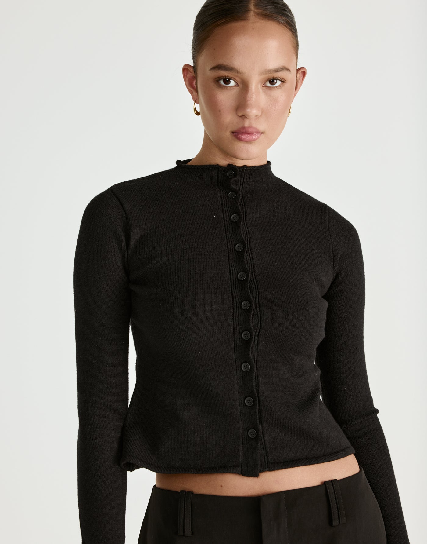  - Women's Top - Charcoal Clothing