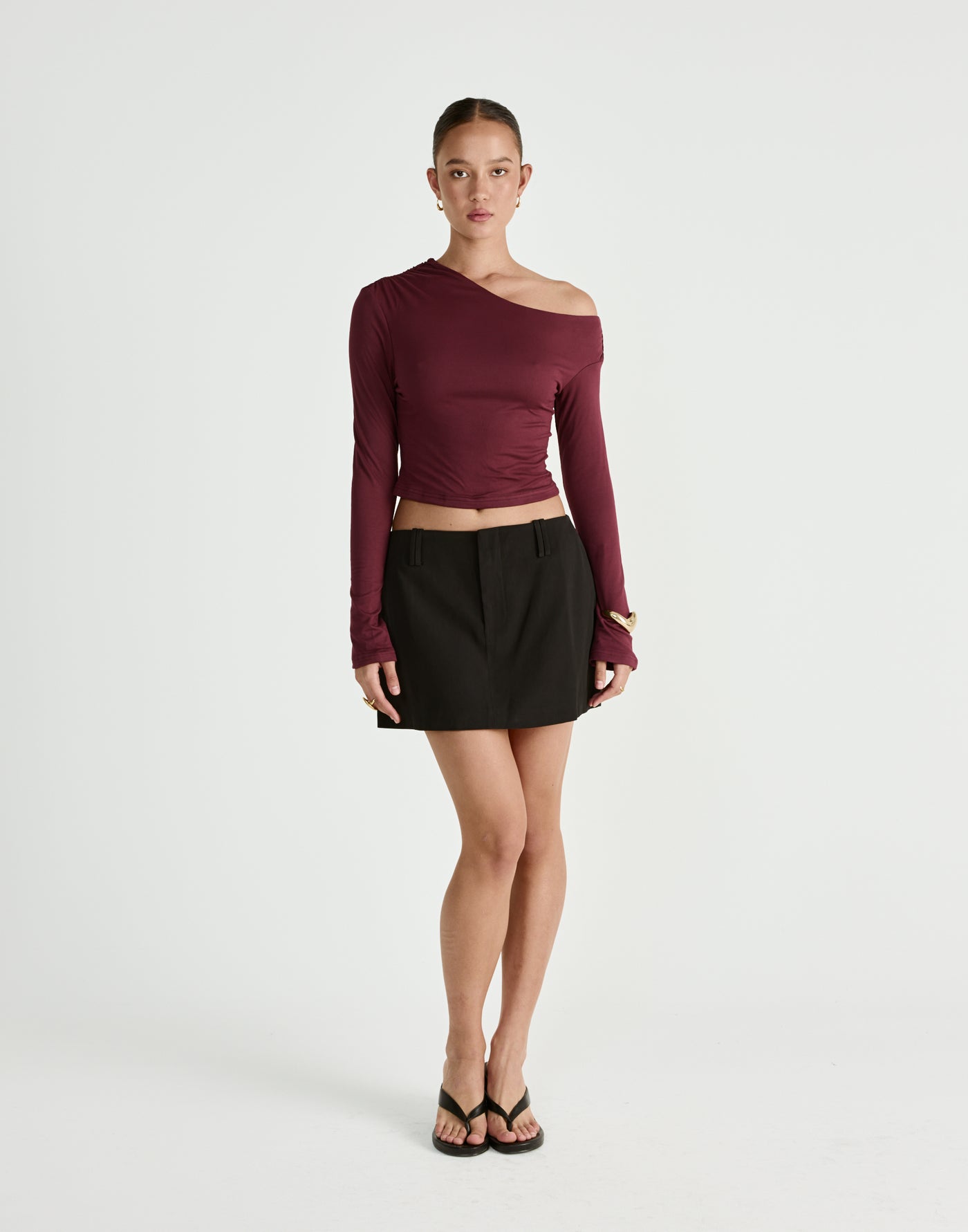  - Women's Top - Charcoal Clothing