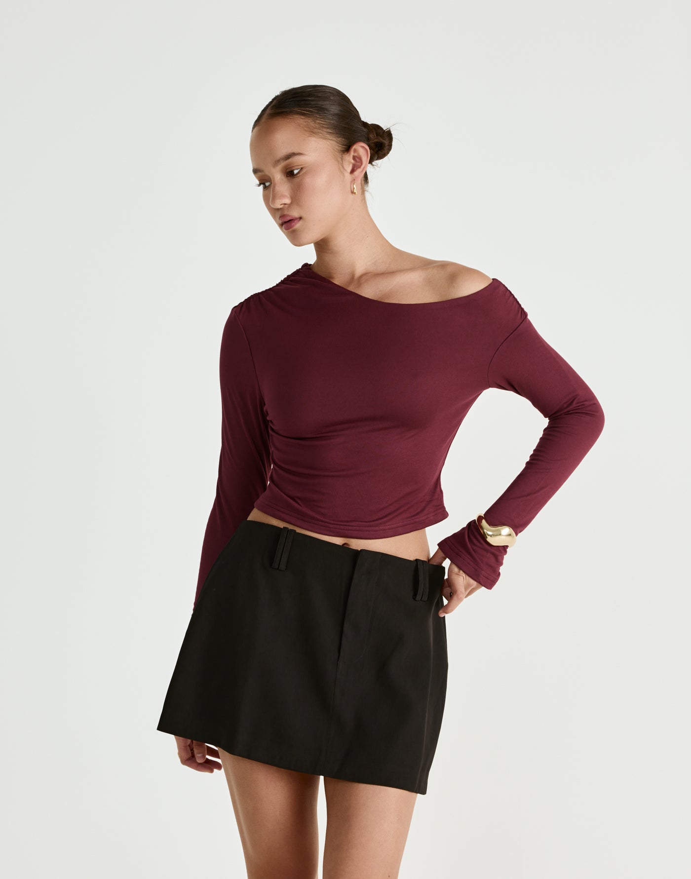 - Women's Top - Charcoal Clothing